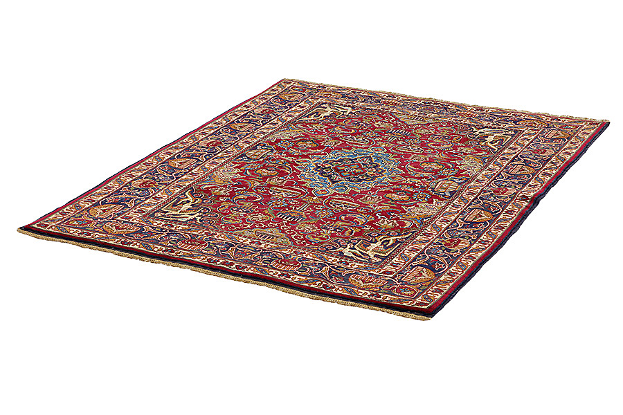 Mashad - Antique Περσικό Χαλί 170x123 - Εικόνα 2