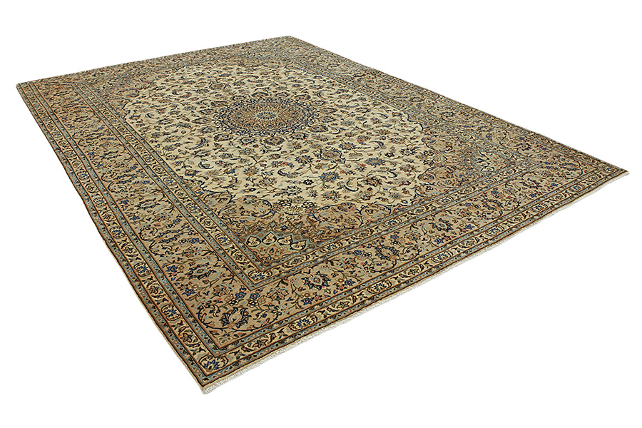 Kashan Περσικό Χαλί 393x295 - Εικόνα 1