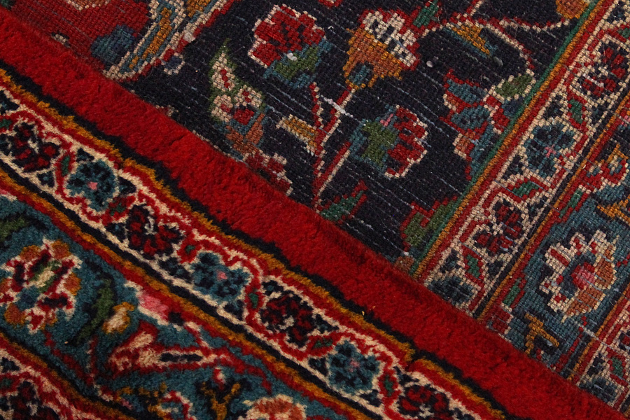 Kashan Περσικό Χαλί 382x294 - Εικόνα 5