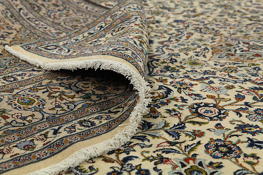 Kashan Περσικό Χαλί 394x298 - Εικόνα 4