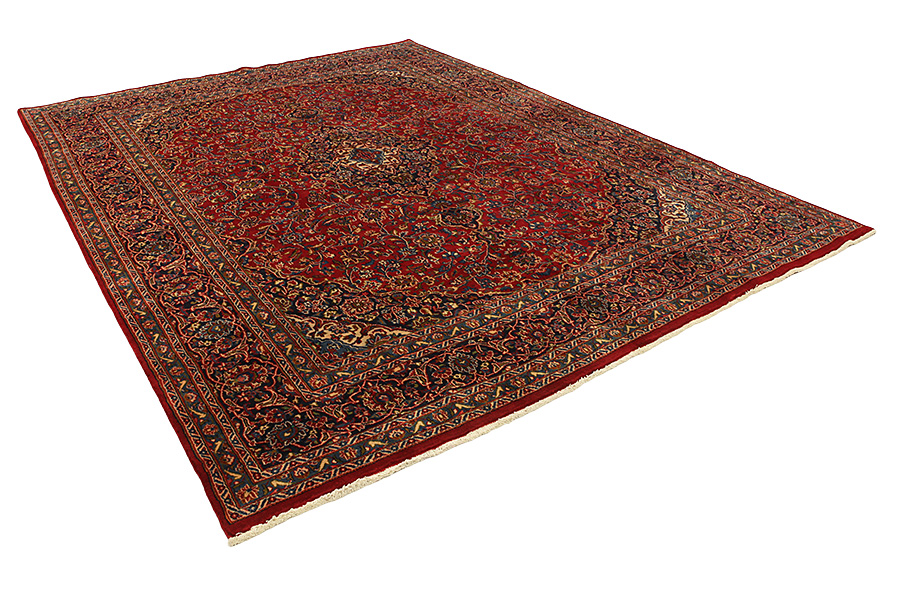 Kashan Περσικό Χαλί 377x288 - Εικόνα 1