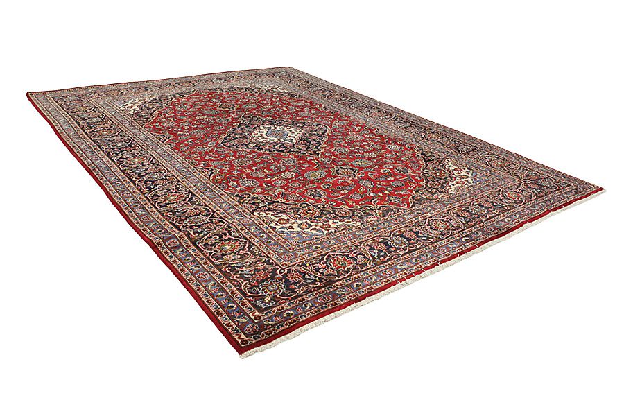 Kashan Περσικό Χαλί 390x294 - Εικόνα 1