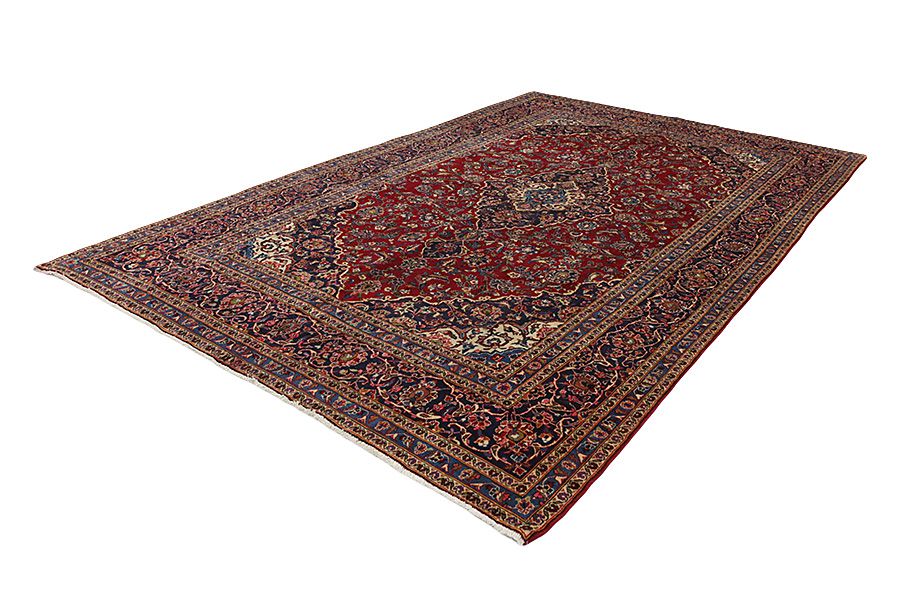 Kashan Περσικό Χαλί 380x245 - Εικόνα 2