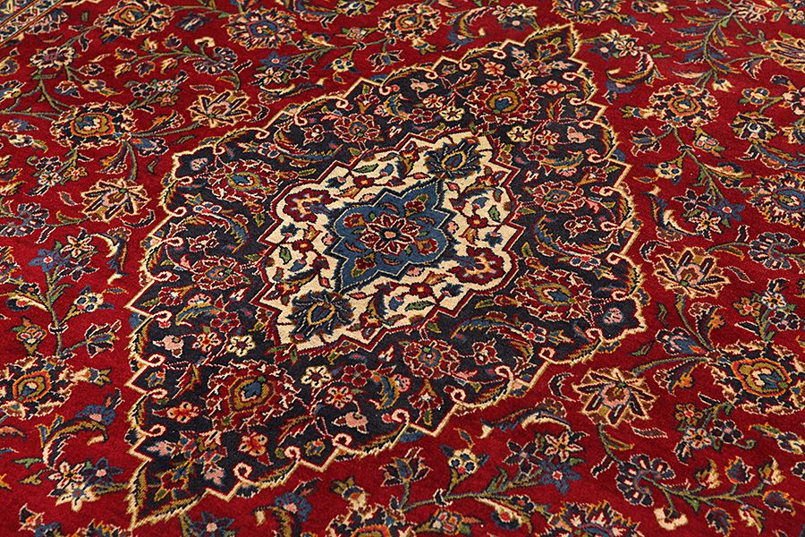 Kashan Περσικό Χαλί 387x275 - Εικόνα 8