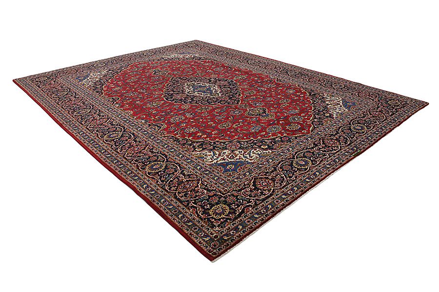 Kashan Περσικό Χαλί 392x300 - Εικόνα 1