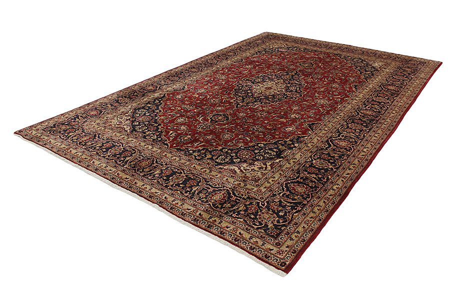 Kashan Περσικό Χαλί 380x250 - Εικόνα 2