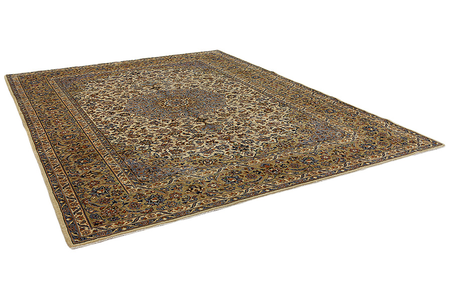 Kashan Περσικό Χαλί 396x293 - Εικόνα 1