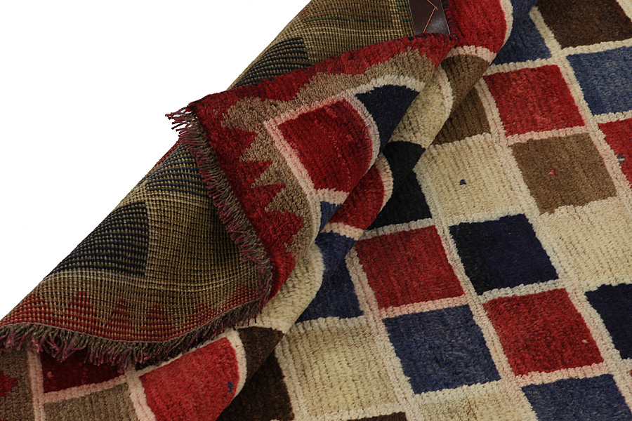 Gabbeh - Bakhtiari Περσικό Χαλί 241x144 - Εικόνα 4