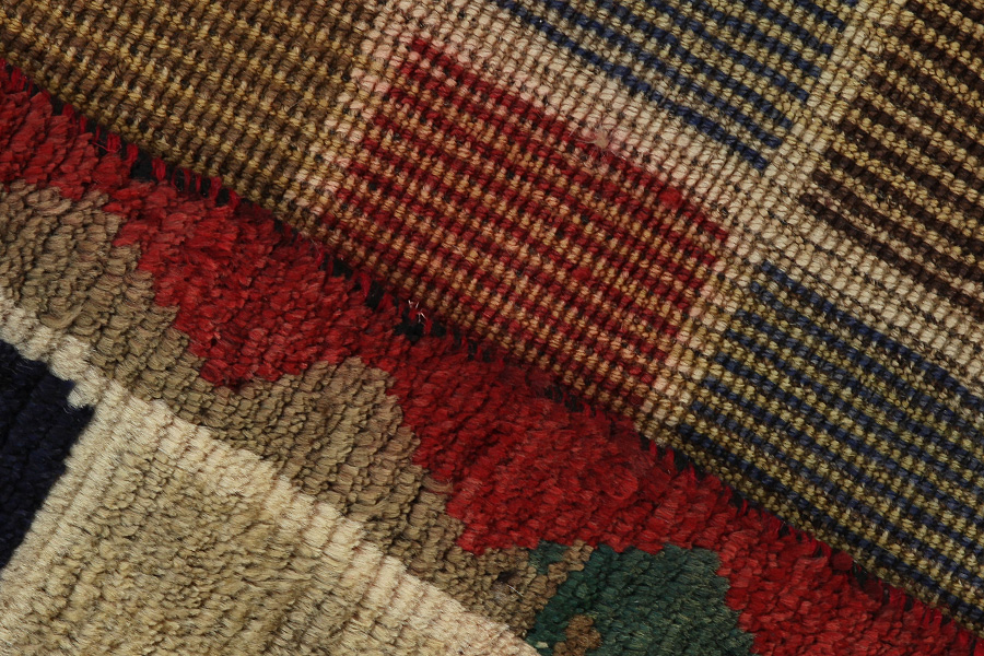 Gabbeh - Bakhtiari Περσικό Χαλί 241x144 - Εικόνα 5