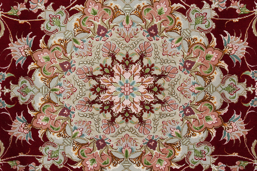 Tabriz Περσικό Χαλί 198x150 - Εικόνα 6