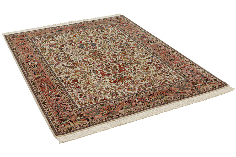 Tabriz Περσικό Χαλί 206x153 - Εικόνα 1