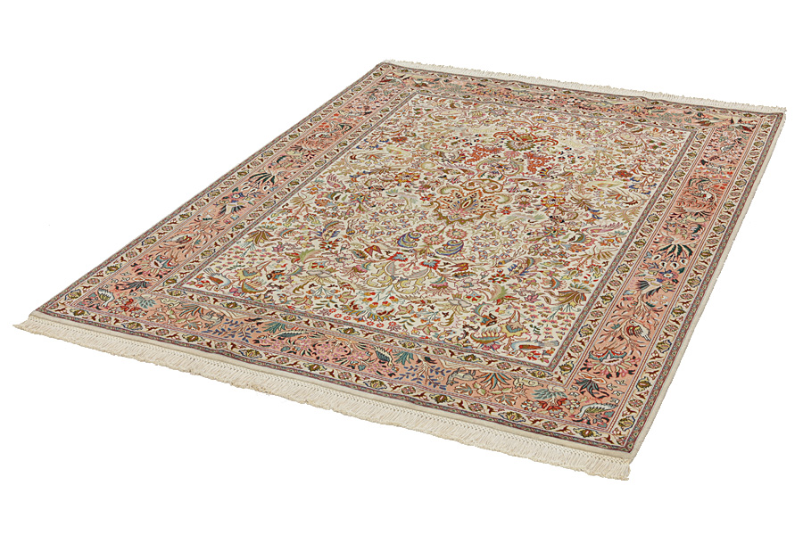 Tabriz Περσικό Χαλί 206x153 - Εικόνα 2