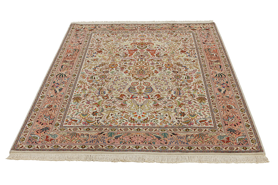 Tabriz Περσικό Χαλί 206x153 - Εικόνα 3