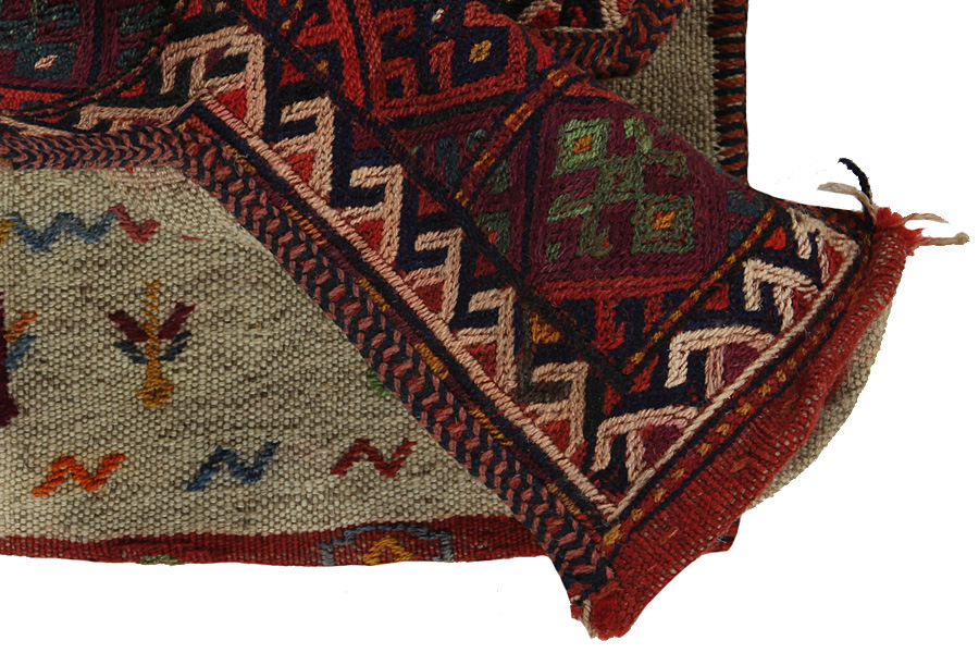 Qashqai - Saddle Bag Περσικό Χαλί 50x33 - Εικόνα 2